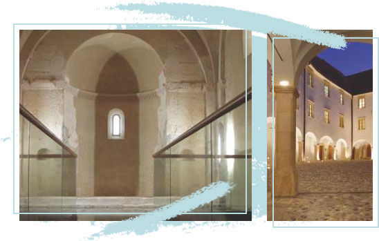Il castello di Rajhenburg - all'interno